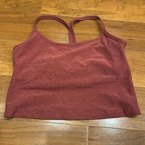 Beyond yoga slim racerback cropped tank